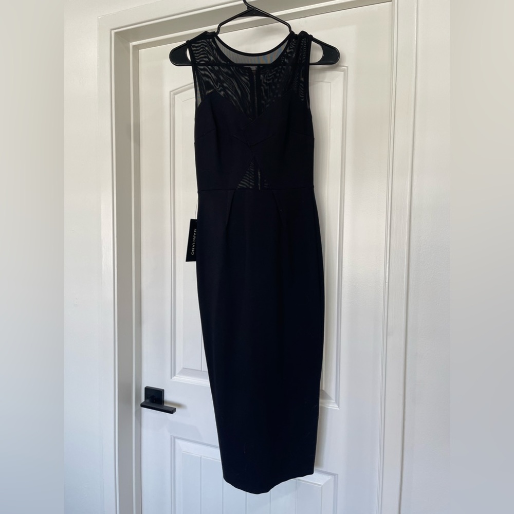 Marciano Women’s Midi Length Black Dress